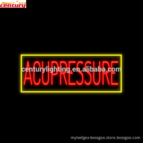 wholesale china factory price acuppressure neon light sign